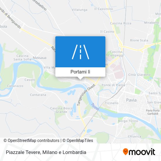 Mappa Piazzale Tevere