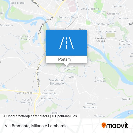 Mappa Via Bramante