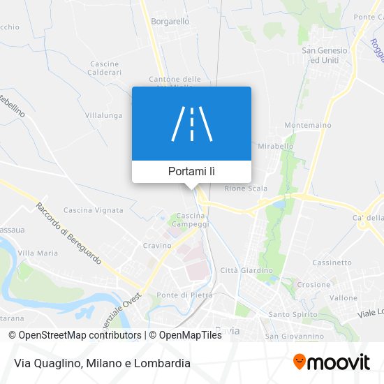 Mappa Via Quaglino