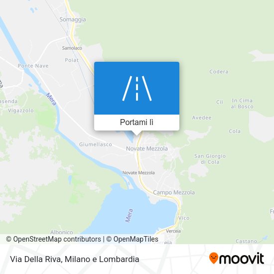 Mappa Via Della Riva