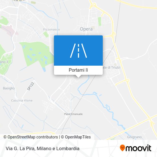 Mappa Via G. La Pira