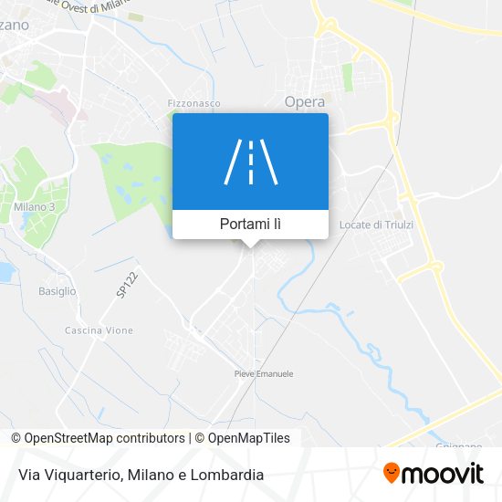 Mappa Via Viquarterio
