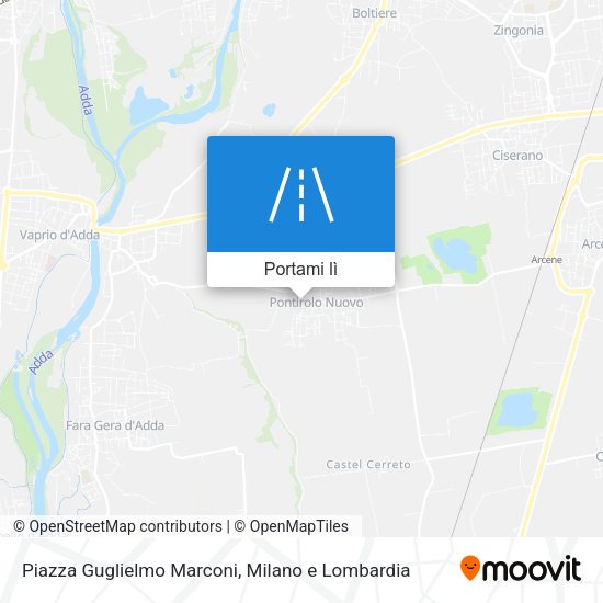 Mappa Piazza Guglielmo Marconi
