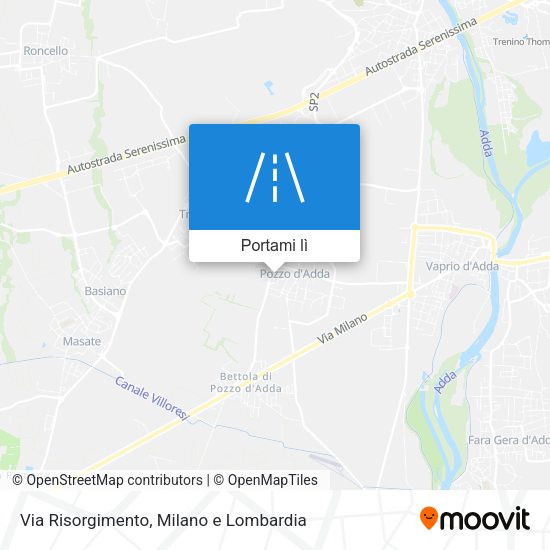 Mappa Via Risorgimento