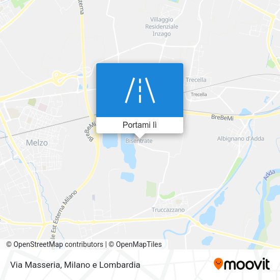 Mappa Via Masseria