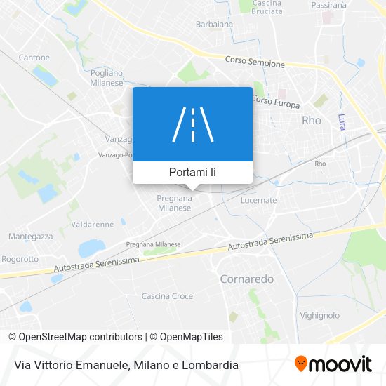 Mappa Via Vittorio Emanuele