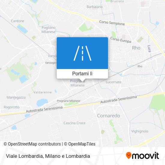 Mappa Viale Lombardia
