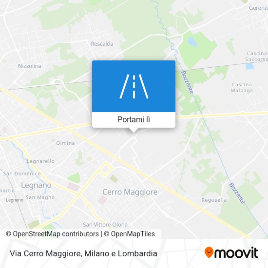 Mappa Via Cerro Maggiore