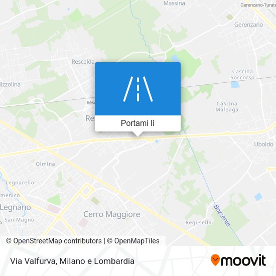 Mappa Via Valfurva