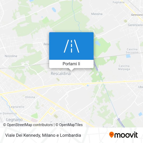 Mappa Viale Dei Kennedy