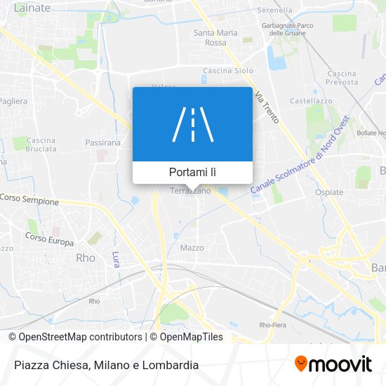 Mappa Piazza Chiesa