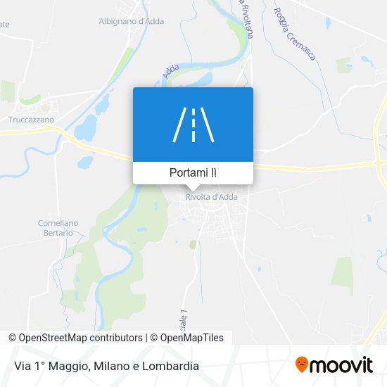 Mappa Via 1° Maggio