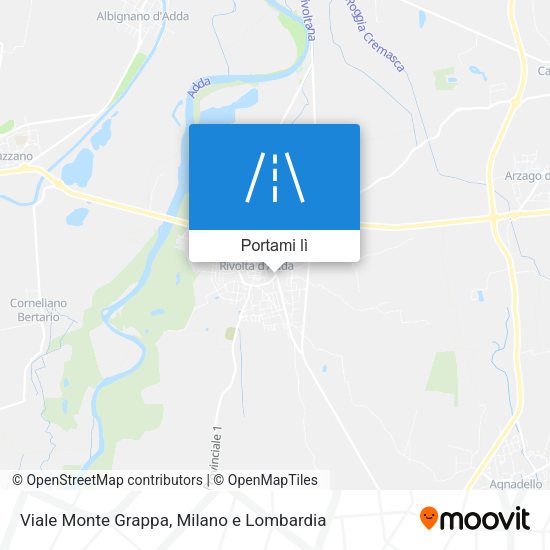 Mappa Viale Monte Grappa