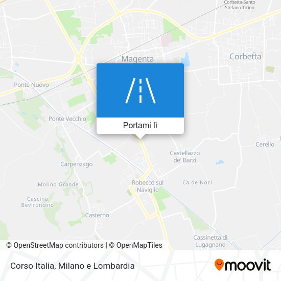 Mappa Corso Italia