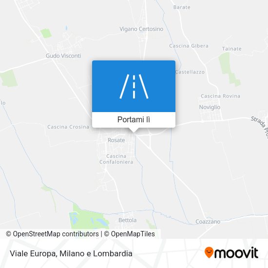Mappa Viale Europa