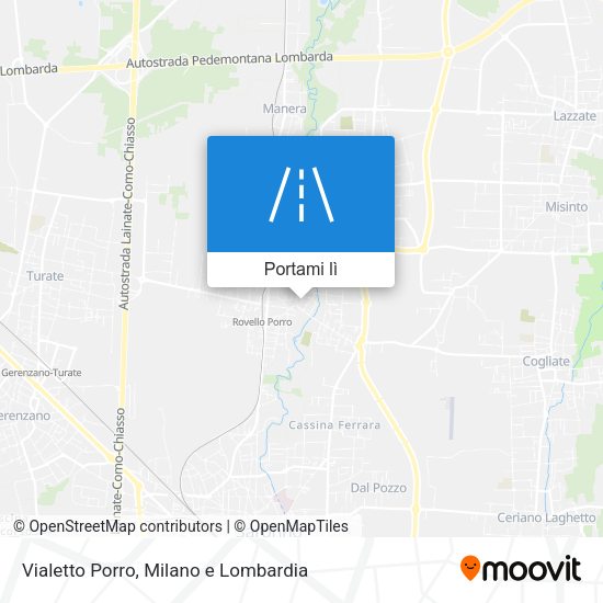 Mappa Vialetto Porro