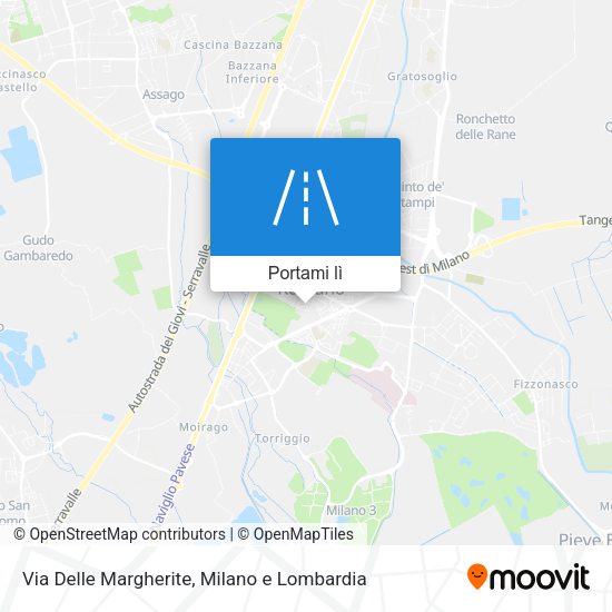 Mappa Via Delle Margherite