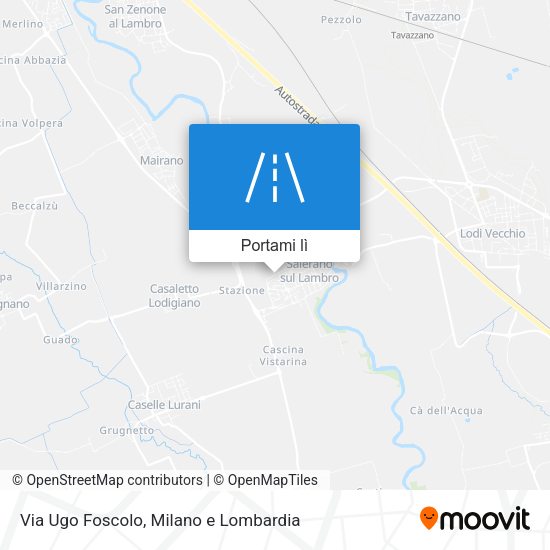 Mappa Via Ugo Foscolo