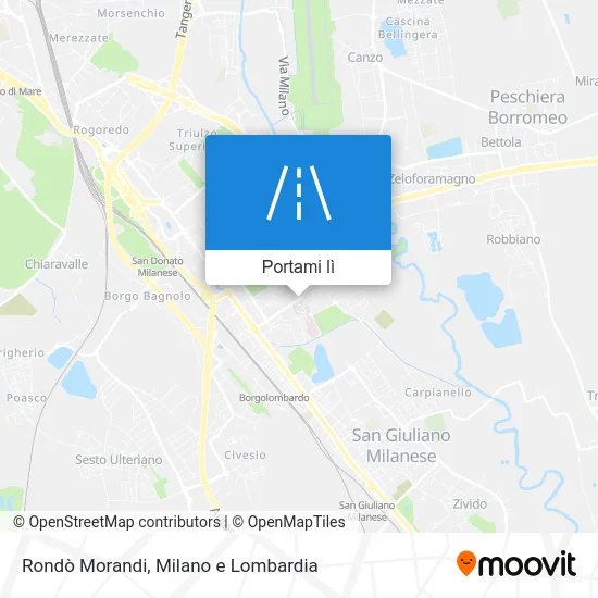 Mappa Rondò Morandi