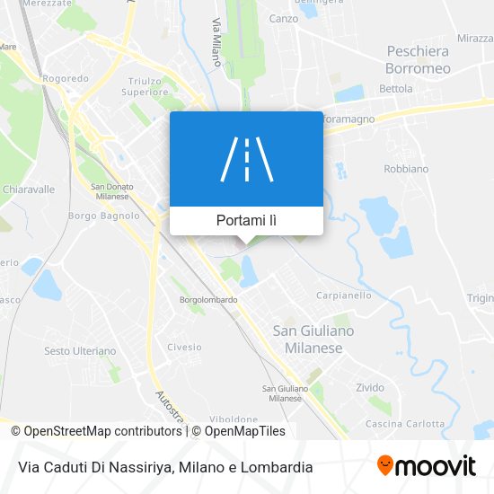 Mappa Via Caduti Di Nassiriya
