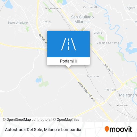 Mappa Autostrada Del Sole