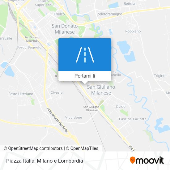 Mappa Piazza Italia