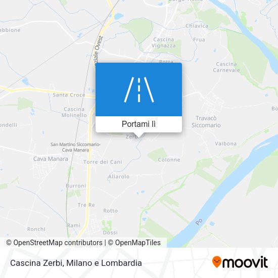 Mappa Cascina Zerbi