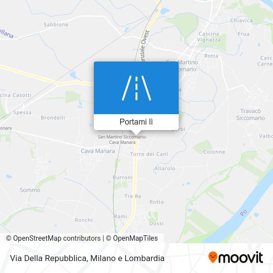 Mappa Via Della Repubblica