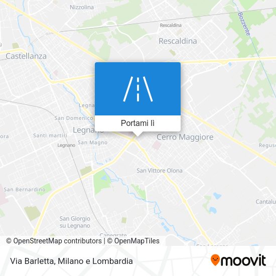 Mappa Via Barletta