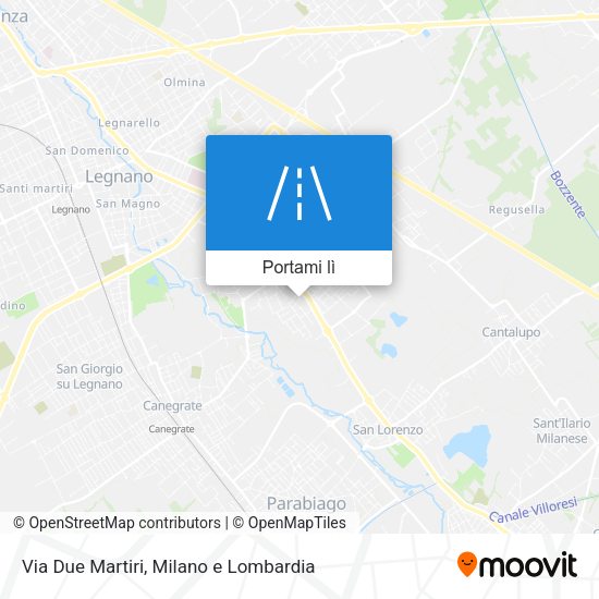 Mappa Via Due Martiri