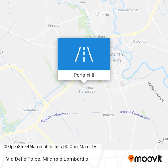 Mappa Via Delle Foibe