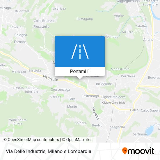 Mappa Via Delle Industrie