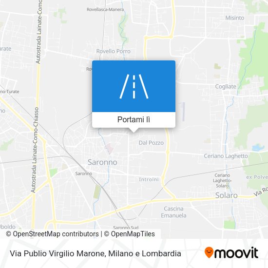 Mappa Via Publio Virgilio Marone