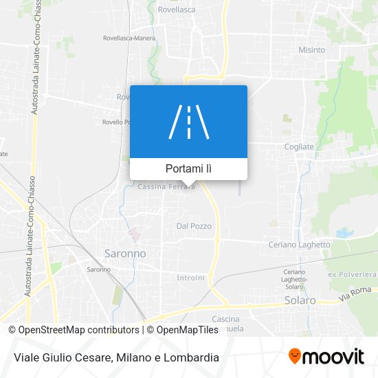 Mappa Viale Giulio Cesare