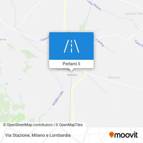 Mappa Via Stazione