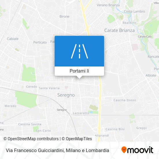 Mappa Via Francesco Guicciardini