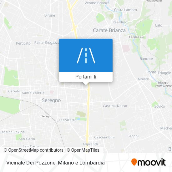 Mappa Vicinale Dei Pozzone