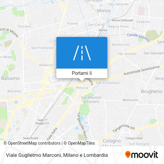 Mappa Viale Guglielmo Marconi