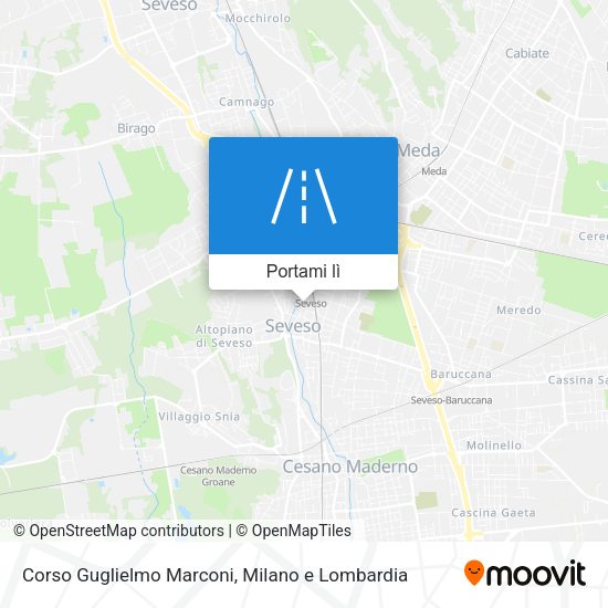 Mappa Corso Guglielmo Marconi