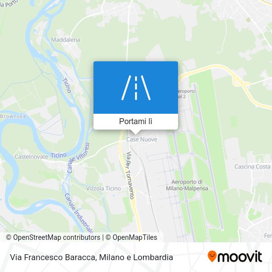Mappa Via Francesco Baracca