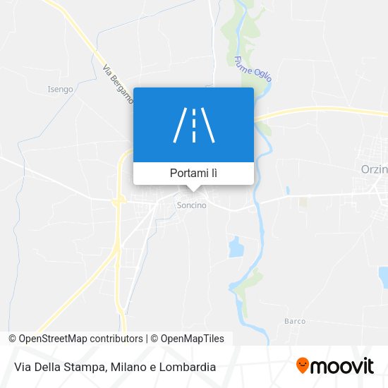 Mappa Via Della Stampa