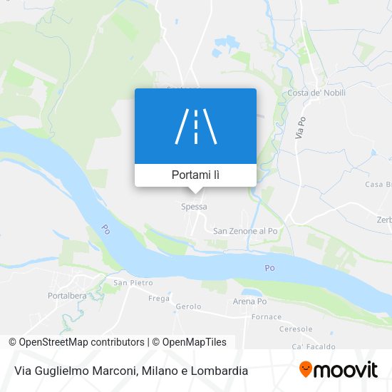 Mappa Via Guglielmo Marconi