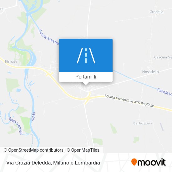 Mappa Via Grazia Deledda
