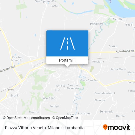 Mappa Piazza Vittorio Veneto