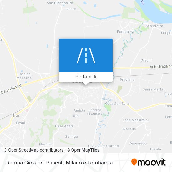 Mappa Rampa Giovanni Pascoli