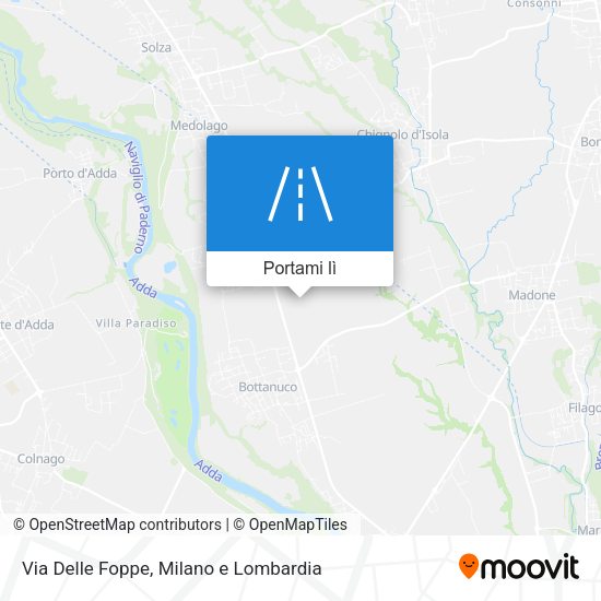 Mappa Via Delle Foppe