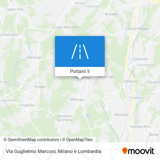 Mappa Via Guglielmo Marconi