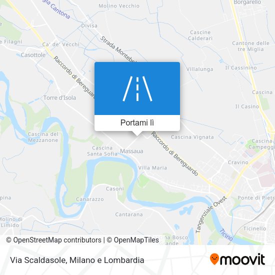 Mappa Via Scaldasole
