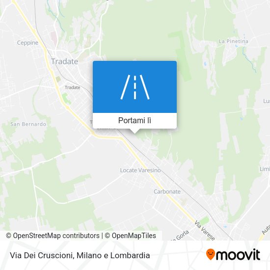 Mappa Via Dei Cruscioni