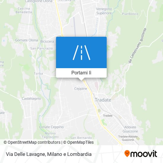 Mappa Via Delle Lavagne